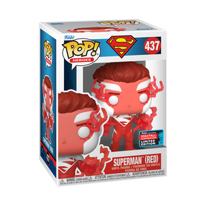 DC Super Heroes - Superman (Red) NYCC 2022 Exclusive Pop! Vinyl Figure