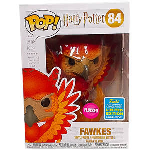 Harry Potter - Fawkes Flocked SDCC 2019 Exclusive Pop! Vinyl Figure