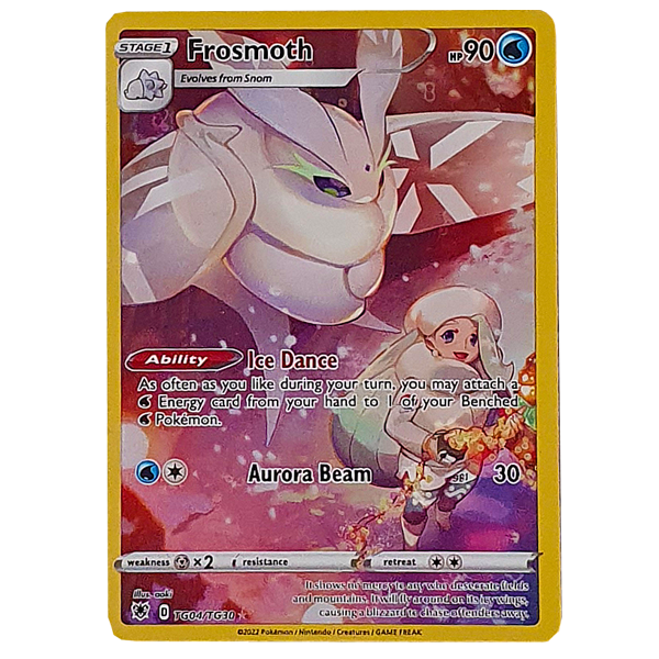 POKÉMON TCG - Frosmoth Holo Rare - TG04/TG30