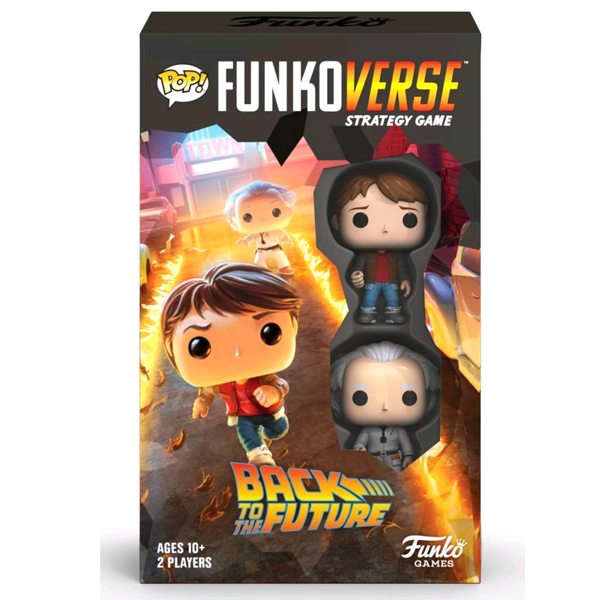 Back to the Future - Marty McFly & Doc Brown Pop! Funkoverse Strategy Board Game 2-Pack