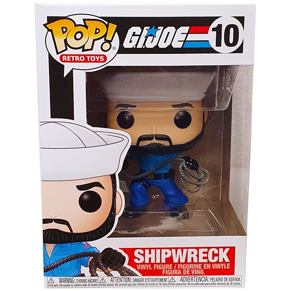 G.I. Joe - Shipwreck Pop! Vinyl Figure – Hero Stash