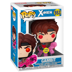 X-Men - Gambit with Cards Glow US Exclusive Pop! Vinyl Figure