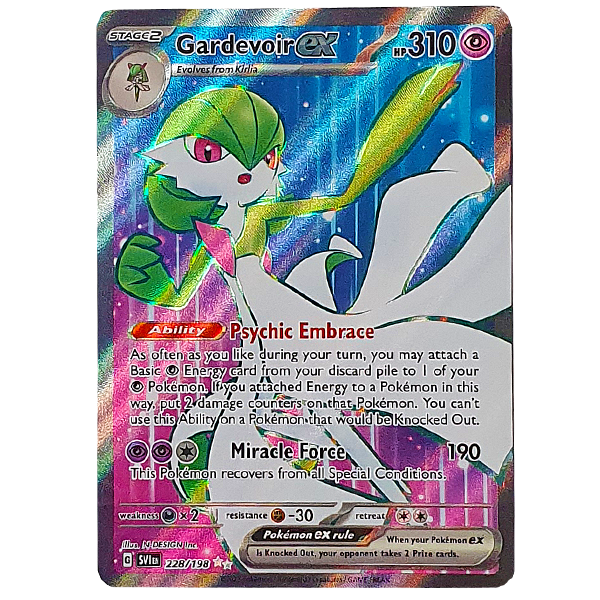POKÉMON TCG - Gardevoir EX Full Art Secret Rare - 228/198