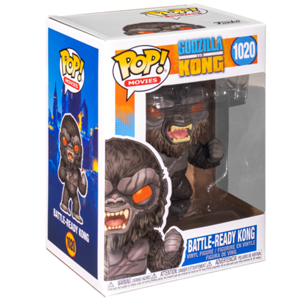 Godzilla vs Kong - Battle-Ready Kong Pop! Vinyl Figure – Hero Stash