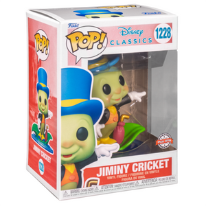 Disney Classics - Jiminy Cricket on Leaf US Exclusive Pop! Vinyl Figure