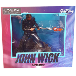 John Wick Chapter 2 - John Wick Catacombs 9" PVC Gallery Diorama Statue