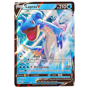 POKÉMON TCG - Lapras V Ultra Rare - 049/202