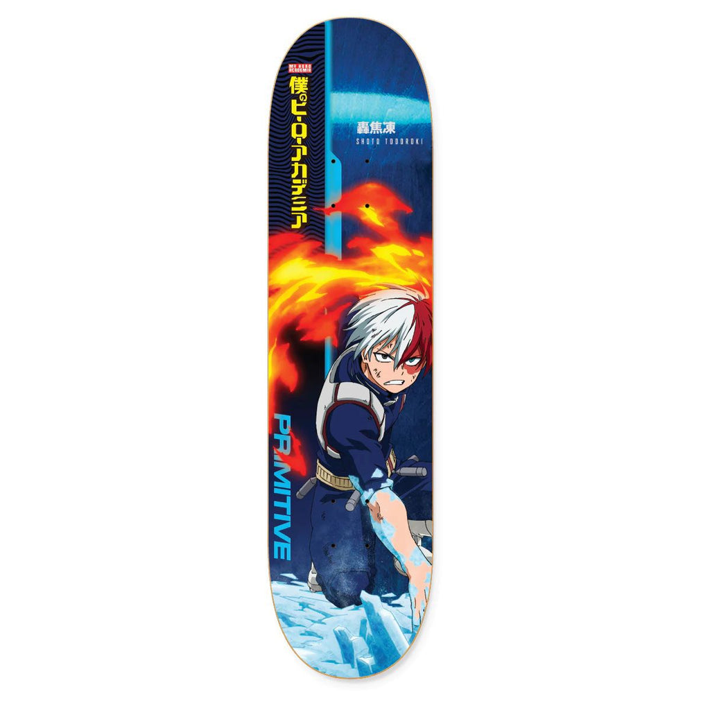 My Hero Academia - Shoto Todoroki 8.125” Primitive Skateboard Deck