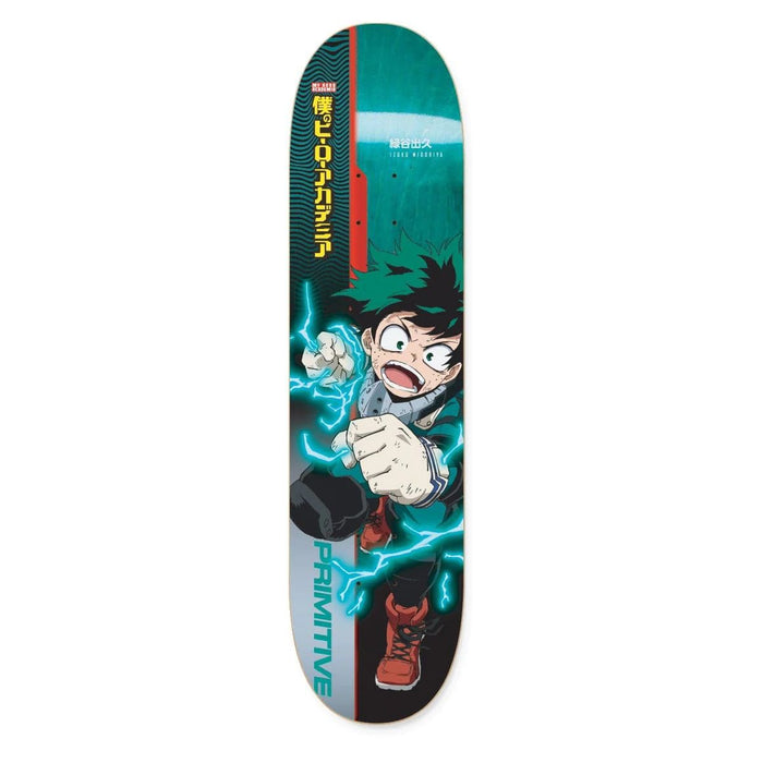 My Hero Academia - Izuku Midoriya 8.5” Primitive Skateboard Deck