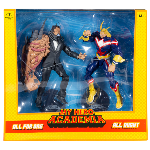 My Hero Academia - All Might vs. All For One 7” Scale Action Figure 2-Pack