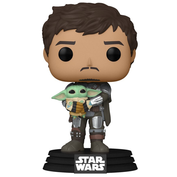 Star Wars The Mandalorian - The Mandalorian with Grogu Pop! Vinyl Figure