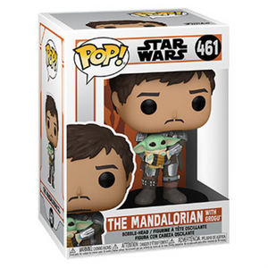 Star Wars The Mandalorian - The Mandalorian with Grogu Pop! Vinyl Figure