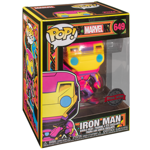 Marvel - Iron Man Blacklight US Exclusive Pop! Vinyl Figure