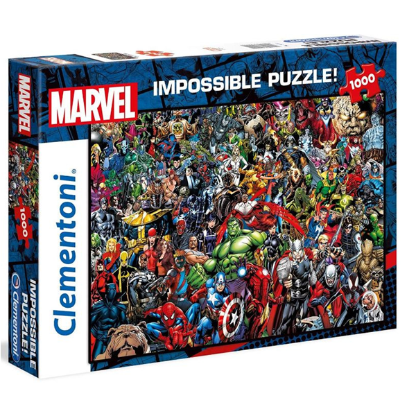 Marvel - Impossible Jigsaw Puzzle 1000 Pieces