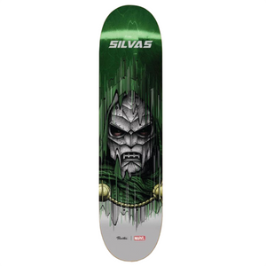 Marvel - Paul Jackson x Doctor Doom Silvas 8.25” Primitive Skateboard Deck