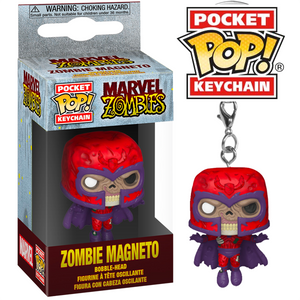 Marvel Zombies - Zombie Magneto Pocket Pop! Keychain