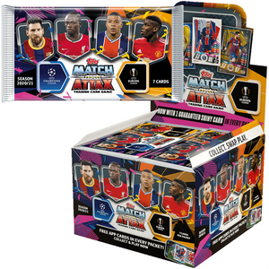 Soccer - UEFA 2020/21 Champions League & Europa League Match Attax Cards - Booster Pack
