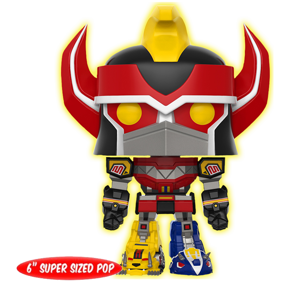 Power Rangers - Megazord Glow 6" US Exclusive Pop! Vinyl Figure