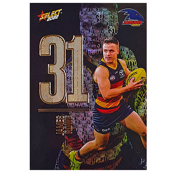 AFL Select 2022 - Numbers Midnight - James Rowe NM10 - 123 of 130