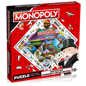 Monopoly - Jigsaw Puzzle 1000 Pieces Australian Community Relief Edition