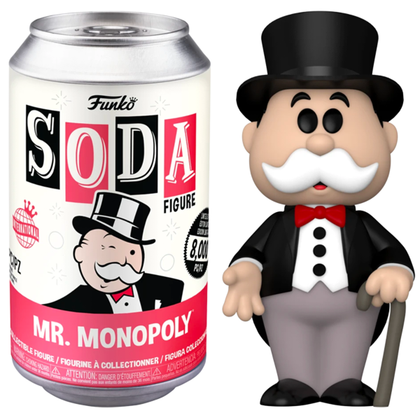 Monopoly - Mr. Monopoly SODA Figure