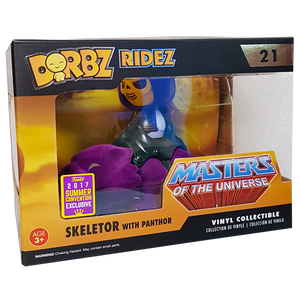 Masters of the Universe - Skeletor with Panthor SDCC 2017 Exclusive Dorbz Ridez