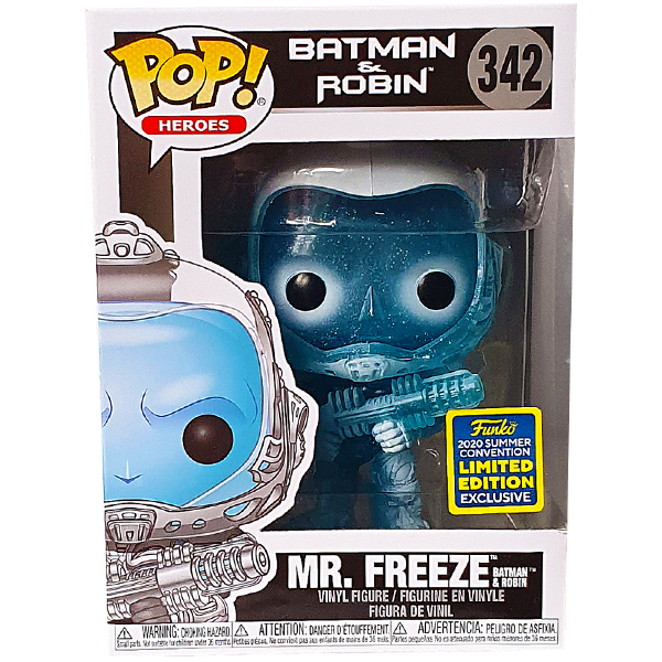 Batman & Robin - Mr. Freeze Glitter SDCC 2020 Exclusive Pop! Vinyl Figure