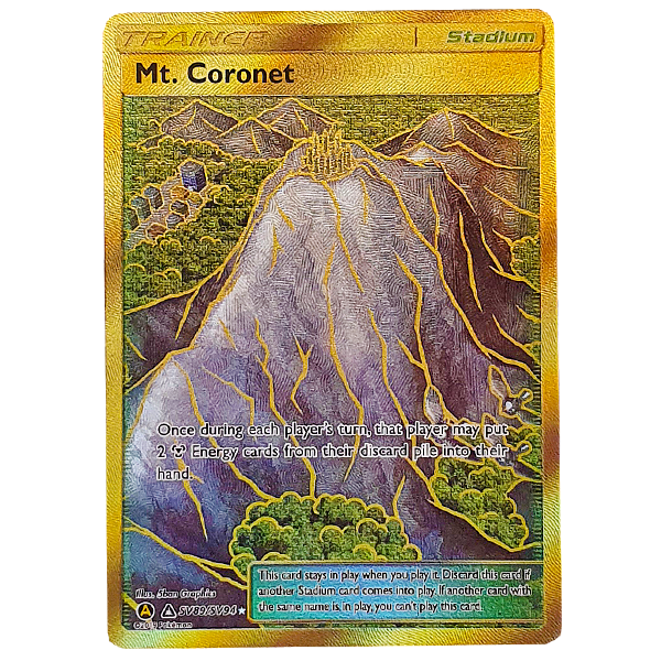 POKÉMON TCG - Mt. Coronet Full Art Ultra Rare - SV89/SV94