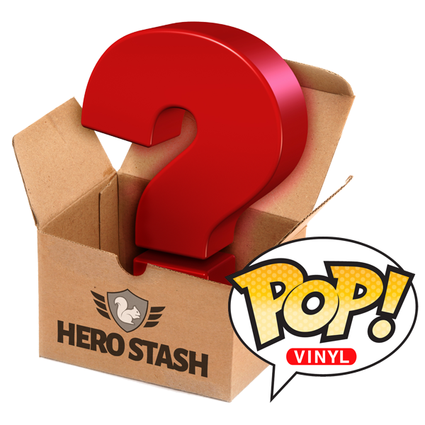 Hero Stash Pop! Vinyl Mystery Box - 6 Random Pop! Vinyl Figures Bundle