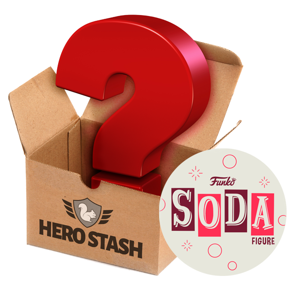Hero Stash Mystery Box - 6 Random Funko Soda Vinyl Figures Bundle