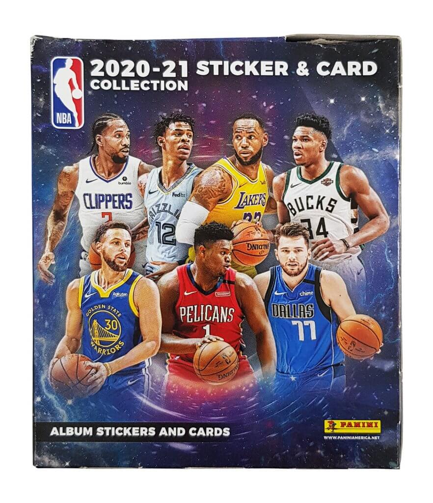 NBA - 2020-21 Sticker & Card Collection - Packet