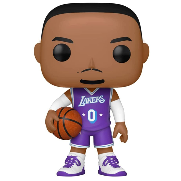 NBA: Lakers - Russell Westbrook 2021 City Edition Jersey Pop! Vinyl Figure