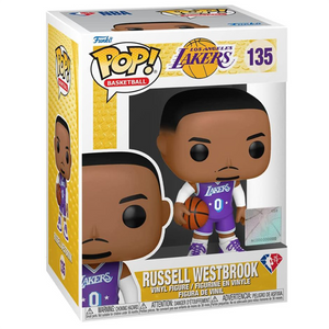 NBA: Lakers - Russell Westbrook 2021 City Edition Jersey Pop! Vinyl Figure