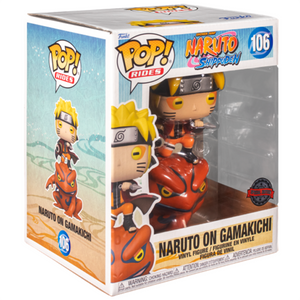 Naruto: Shippuden - Naruto on Gamakichi US Exclusive Pop! Ride Vinyl Figure