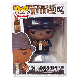 Notorious B.I.G. - Notorious B.I.G. with Fedora Pop! Vinyl Figure