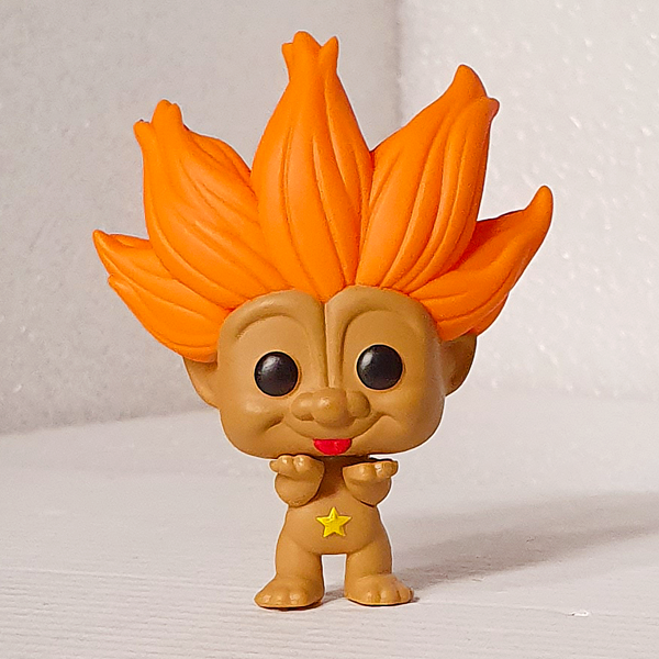 Good Luck Trolls - Star Troll (Orange) OOB Mystery Mini