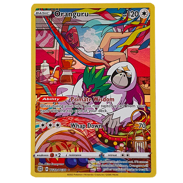 POKÉMON TCG - Oranguru Holo Rare - TG12/TG30
