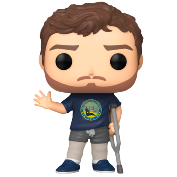 Parks and Recreation - Andy with Leg Casts US Exclusive Pop! Vinyl Figure