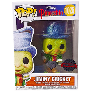 Pinocchio - Jiminy Cricket (Street) 80th Anniversary Diamond Glitter Exclusive Pop! Vinyl Figure