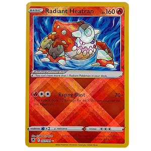 POKÉMON TCG - Radiant Heatran Radiant Rare - 027/189