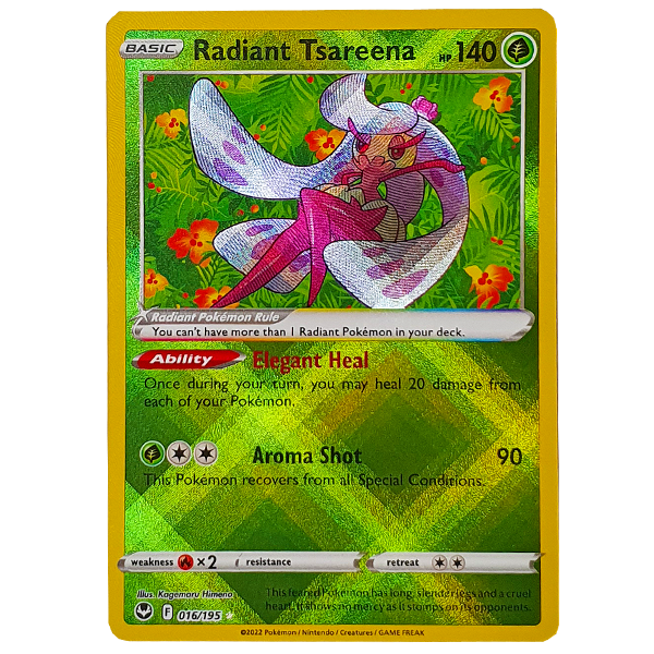 POKÉMON TCG - Radiant Tsareena Radiant Rare - 016/195
