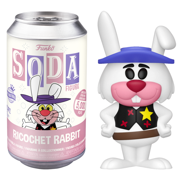 Hanna Barbera - Ricochet Rabbit SODA Figure