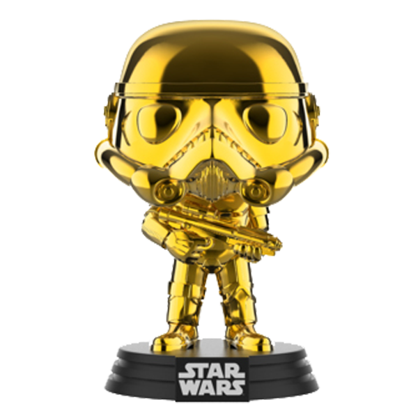 Star Wars - Stormtrooper Gold Chrome SWC 2019 Exclusive Pop! Vinyl Figure