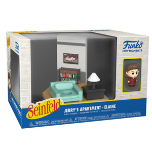 Seinfeld - Jerry’s Apartment Diorama Mini Moments Vinyl Figure - Elaine