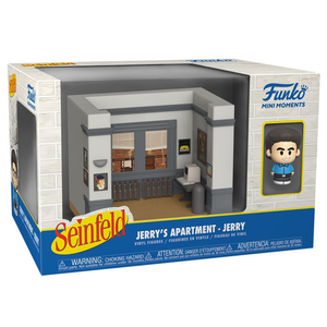 Seinfeld - Jerry’s Apartment Diorama Mini Moments Vinyl Figure - Jerry