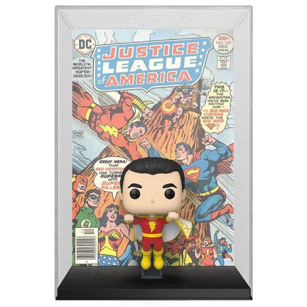Shazam! - Justice League of America Vol. 1 Issue #137 Pop! Comic Covers with Case