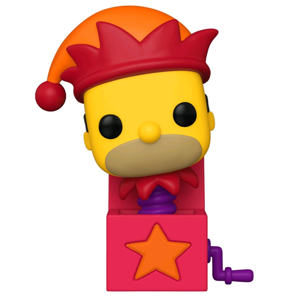 The Simpsons Treehouse of Horror - Jack in the Box Homer Pop! Vinyl Figure