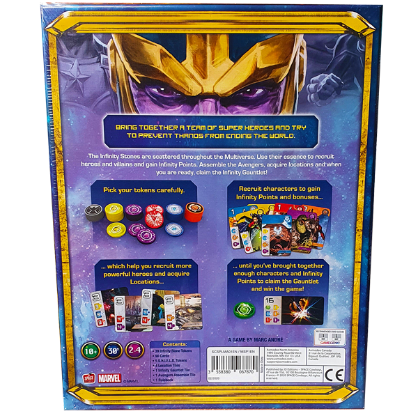 Marvel - Splendor Board Game – Hero Stash