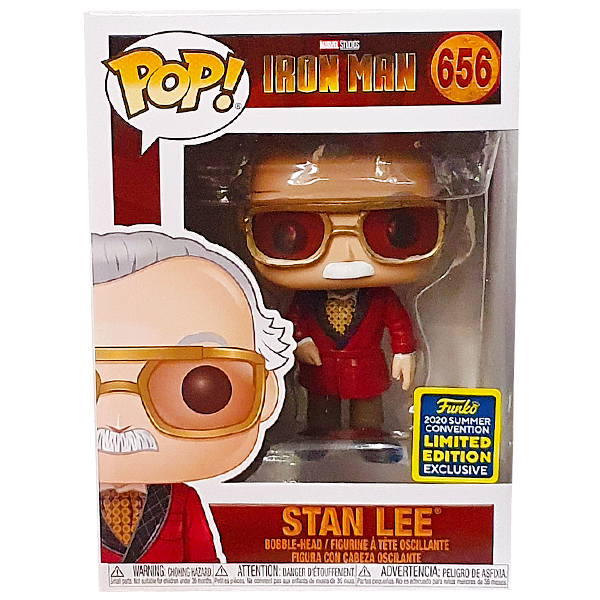 Iron Man - Stan Lee Cameo SDCC 2020 Exclusive Pop! Vinyl Figure