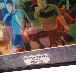 Star Trek - Phasers ChromArt Collectible Print